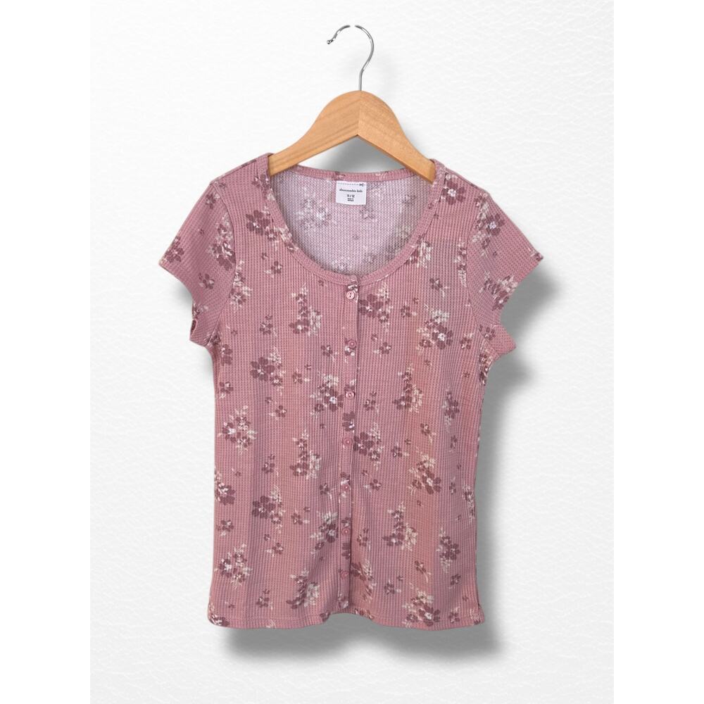 NWT Abercrombie Kids Waffle Knit Top, Size 11/12